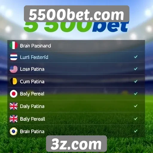 Métodos de pagamento aceitos no 5500bet.com