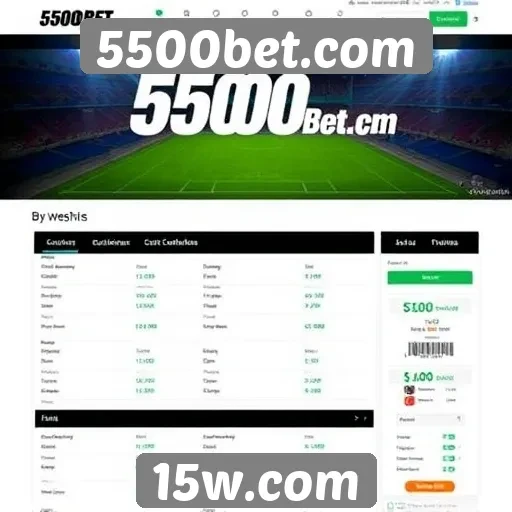 Revisão da experiência do usuário em 5500bet.com